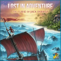 Lost In Adventure Curse of Jack Parrot Brädspel