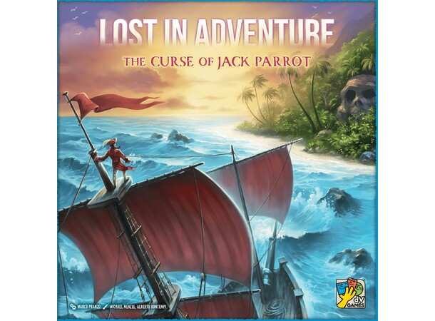 Lost In Adventure Curse of Jack Parrot Brädspel 