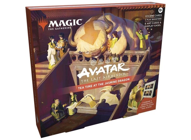 Magic Avatar Scene Box Tea Time The Last Airbender at The Jasmine Dragon 