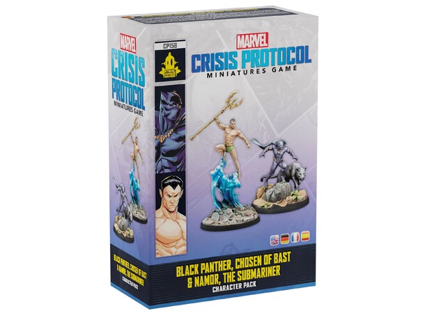 Marvel Crisis Protocol Black Panther/Nam Black Panther & Namor 