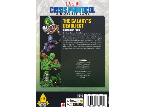 Marvel Crisis Protocol Galaxys Deadliest Character Pack 