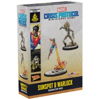 Marvel Crisis Protocol Sunspot & Warlock Expansion till Marvel Crisis Protocol