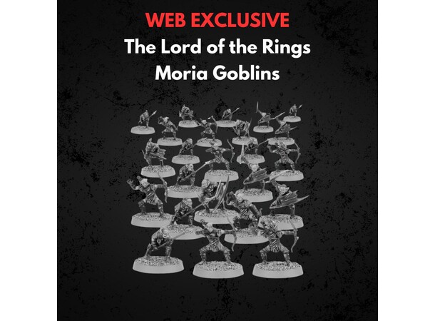 Moria Goblins Middle-earth Strategy Battle Game 