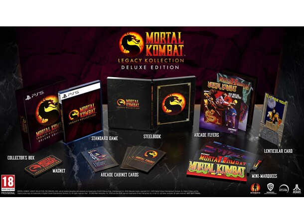Mortal Kombat Legacy Kollection DE PS5 Deluxe Edition 