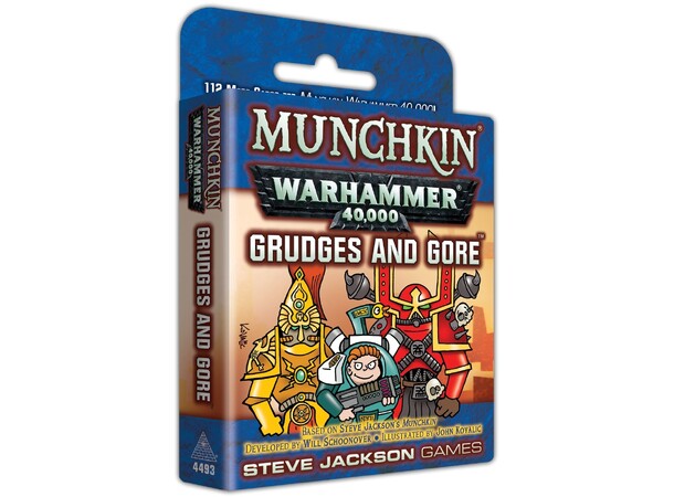 Munchkin Warhammer 40K Grudges and Gore Expansion till Munchkin Warhammer 40K 