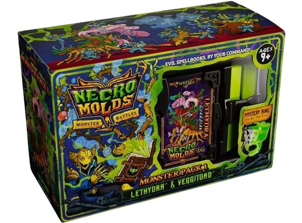 Necromolds Monster Battles MonsterPack 1 Lethydra & Veggitoad 