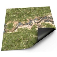 Neoprene Mat 4x4 Duskriver Meadows Green Stuff World - 120 x 120 cm
