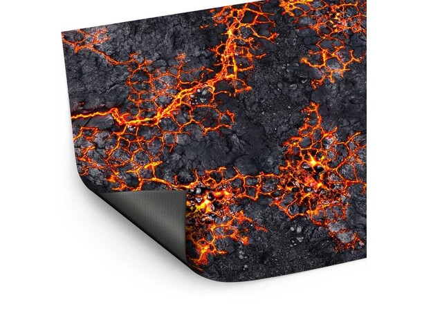 Neoprene Mat 4x6 Flamecoil Path Green Stuff World - 120 x 180 cm 
