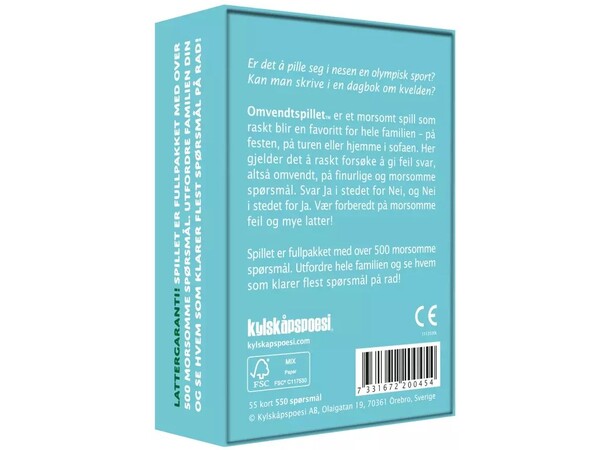 Omvendtspillet Familie - NORSK 