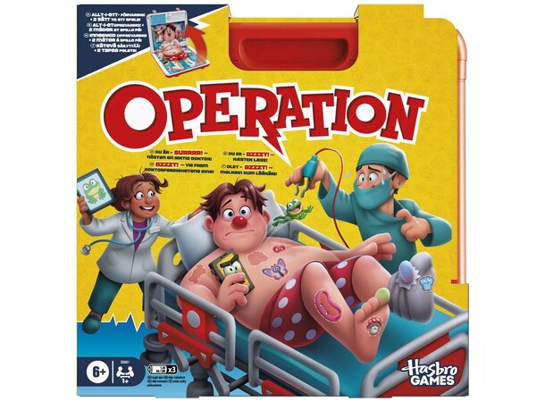 Operation Brädspel Svensk utgåva 
