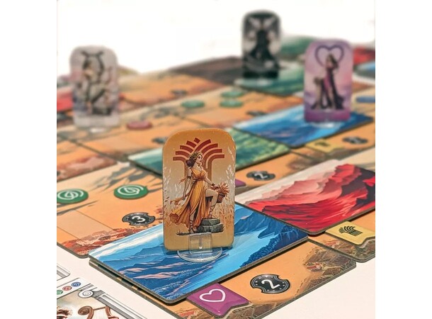 Pantheum Demigods of Olympia Brädspel 