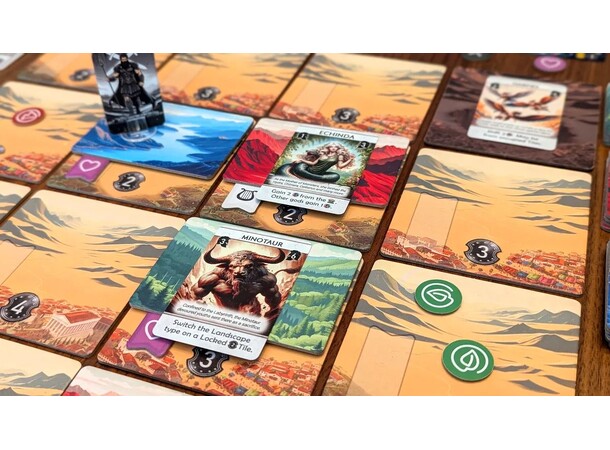 Pantheum Demigods of Olympia Brädspel 