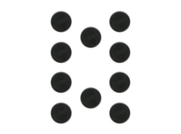 Plastbaser Svart Rund - 32mm (10 st) Citadel 