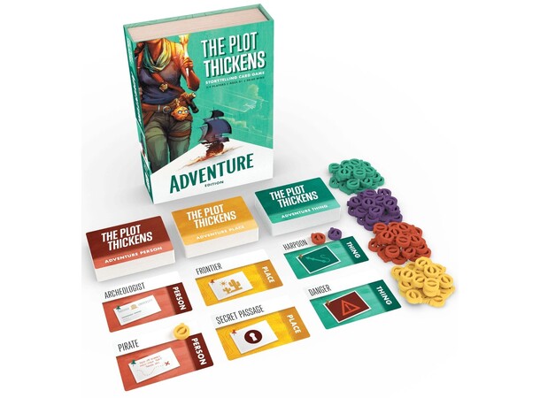 Plot Thickens Adventure Kortspel 