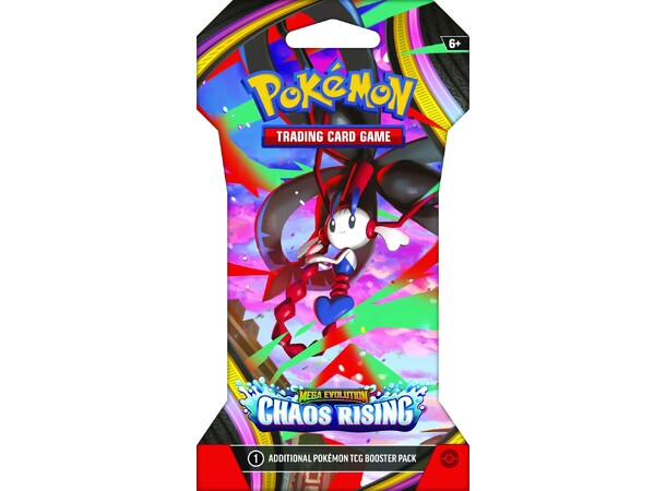 Pokemon Chaos Rising Sleeved Booster 