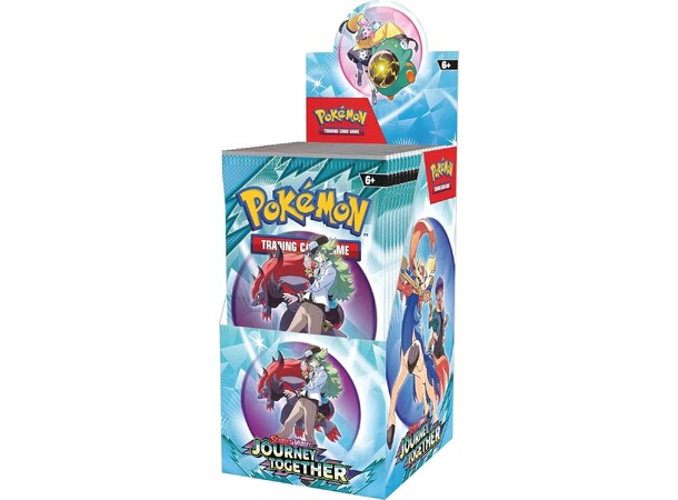 Pokemon Journey Together 1/2 Booster Box Half Booster Box (18 boosterpaket) 