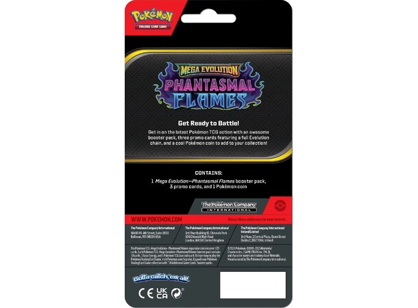 Pokemon Phantasmal Flames Premium #1 Torchic, Combusken, Blaziken 