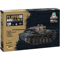 Pz.Kpfw. III Ausf. J/L/M/N Italeri 1:56 Byggsats