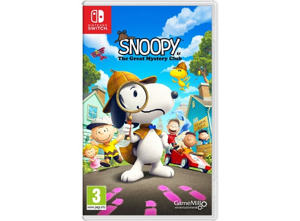 Snoopy & The Great Mystery Club Switch 