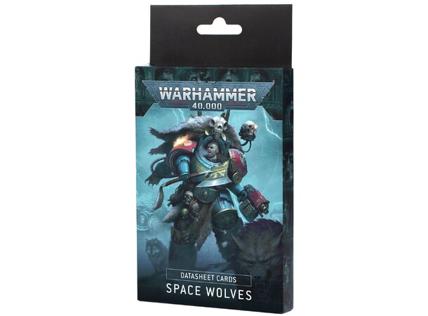 Space Wolves Datasheet Cards Warhammer 40K 