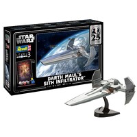 Star Wars Darth Maul Sith Infiltrator Revell 1:120 Byggsats - Gift Set