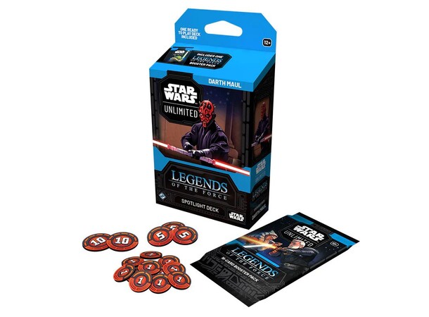 Star Wars Legends Force Spotlight Deck 1 Legends of the Force - Darth Maul 