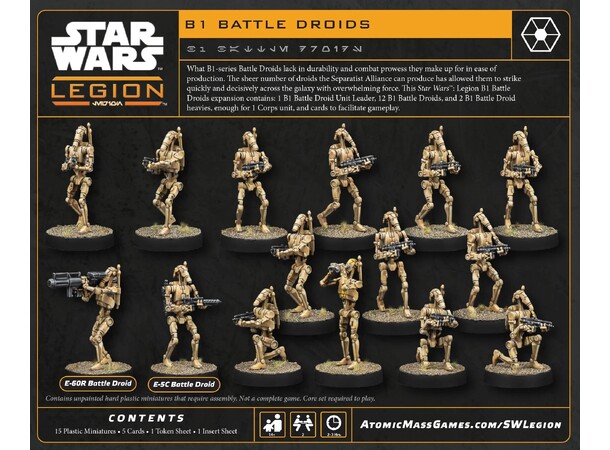 Star Wars Legion B1 Battle Droids 