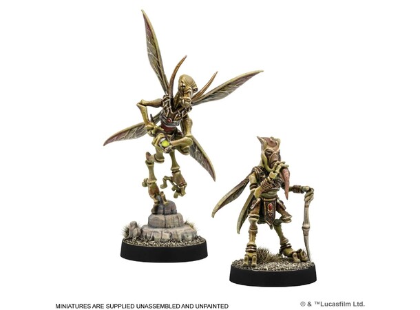 Star Wars Legion Poggle & Sun Fac Poggle The Lesser & Sun Fac 