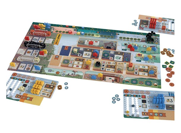 The White Castle Brädspel Svensk utgåva 