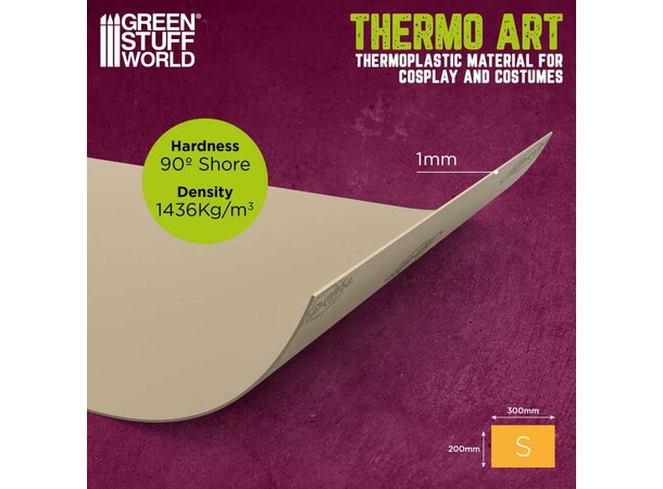 ThermoArt Smooth 200x300mm Green Stuff World 