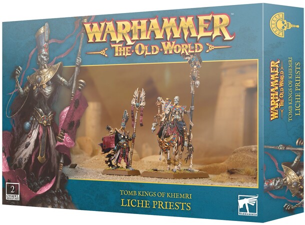 Tomb Kings of Khemri Liche Priests Warhammer The Old World 