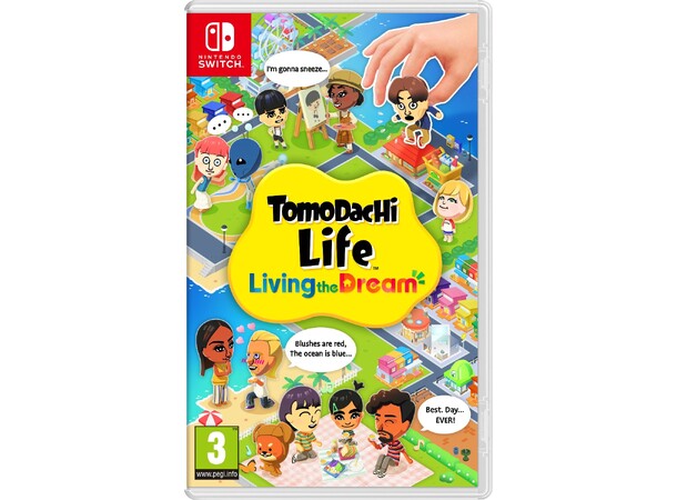 Tomodachi Life Living the Dream Switch 