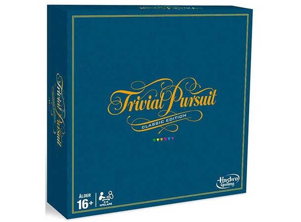 Trivial Pursuit Brädspel - Classic Ed Svensk utgåva 
