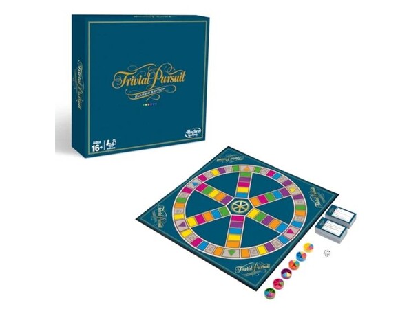 Trivial Pursuit Brädspel - Classic Ed Svensk utgåva 