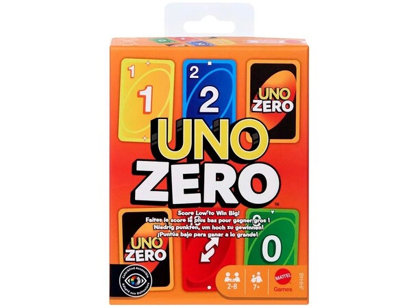 UNO Zero Kortspel Svensk utgåva 