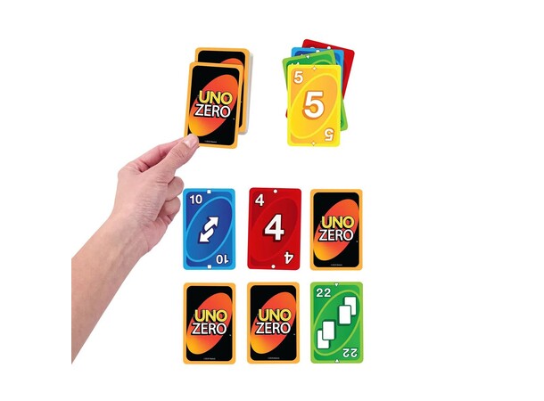 UNO Zero Kortspel Svensk utgåva 