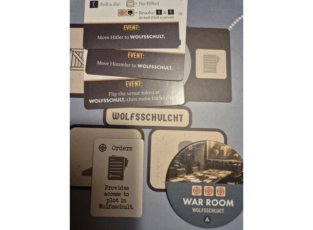 Valkyrie Brädspel A Black Orchestra Game 