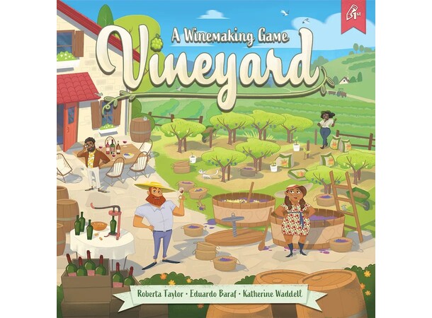 Vineyard A Winemaking Game Brädspel 