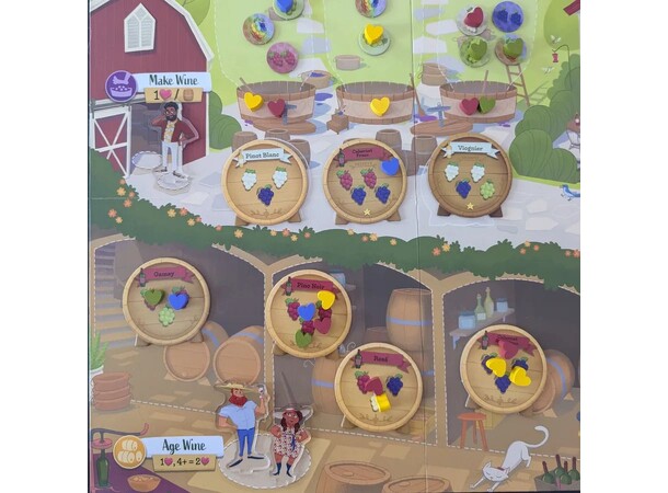 Vineyard A Winemaking Game Brädspel 