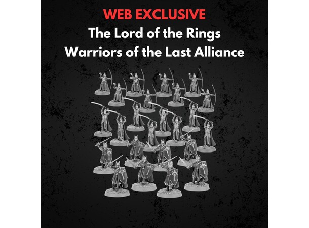 Warriors of the Last Alliance Middle-earth Strategy Battle Game 
