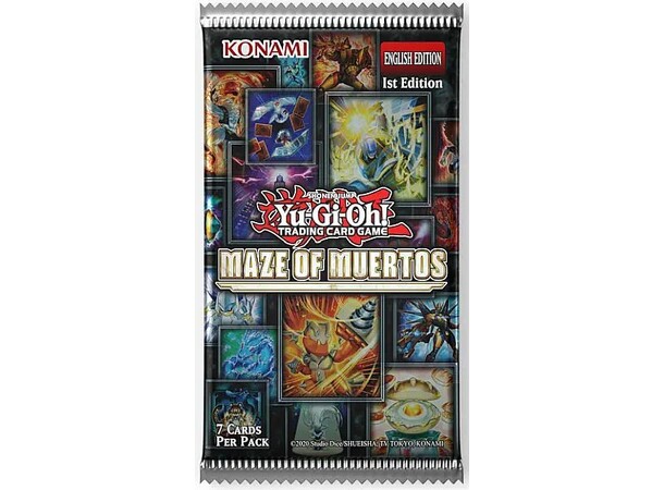 Yu-Gi-Oh Maze of Muertos Booster 