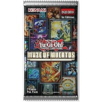 Yu-Gi-Oh Maze of Muertos Booster 