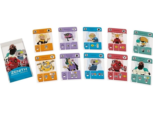 Zenith Secret Agents Expansion Expansion til Zenith 