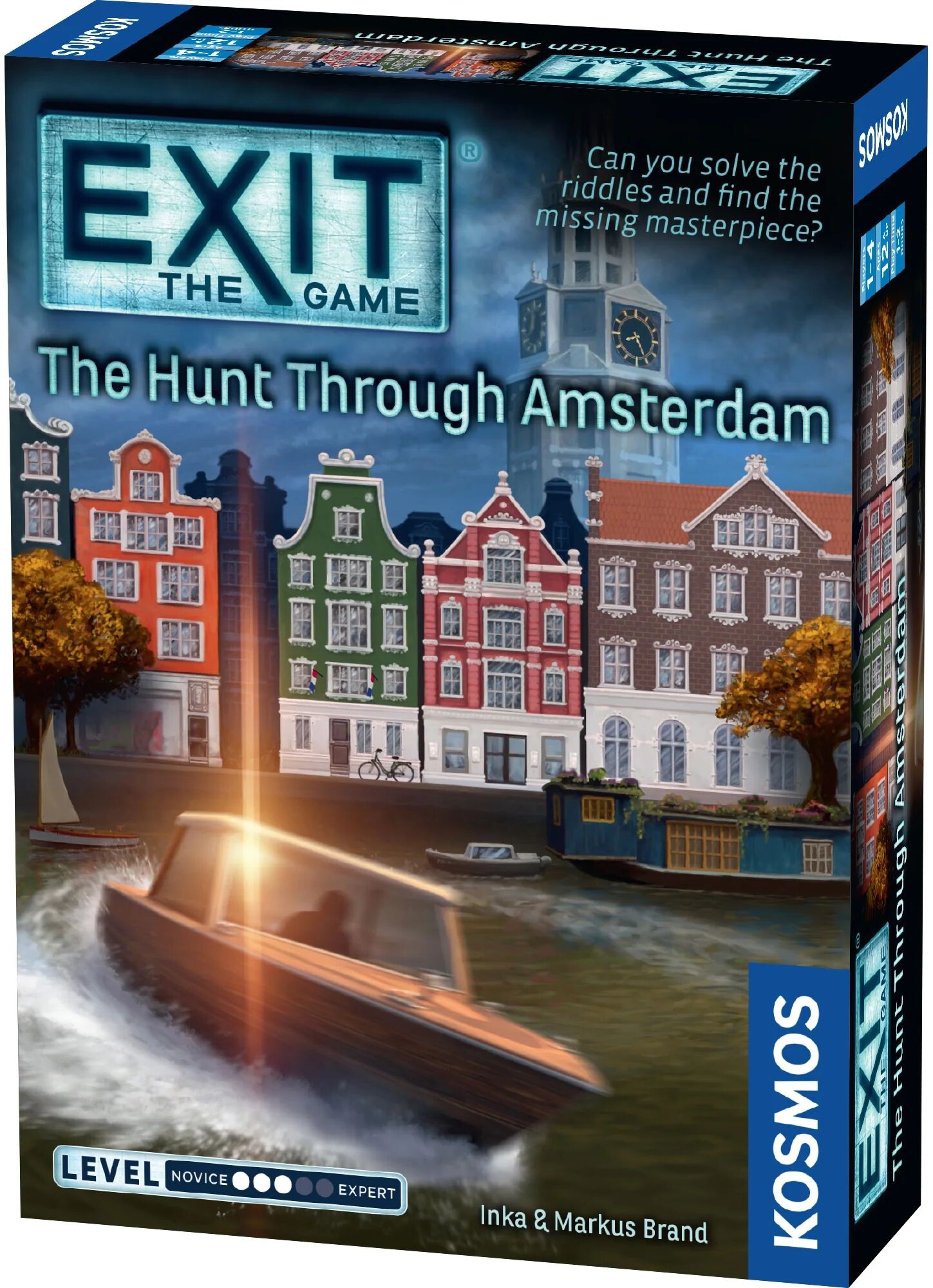 EXIT The Hunt Through Amsterdam Brädspel