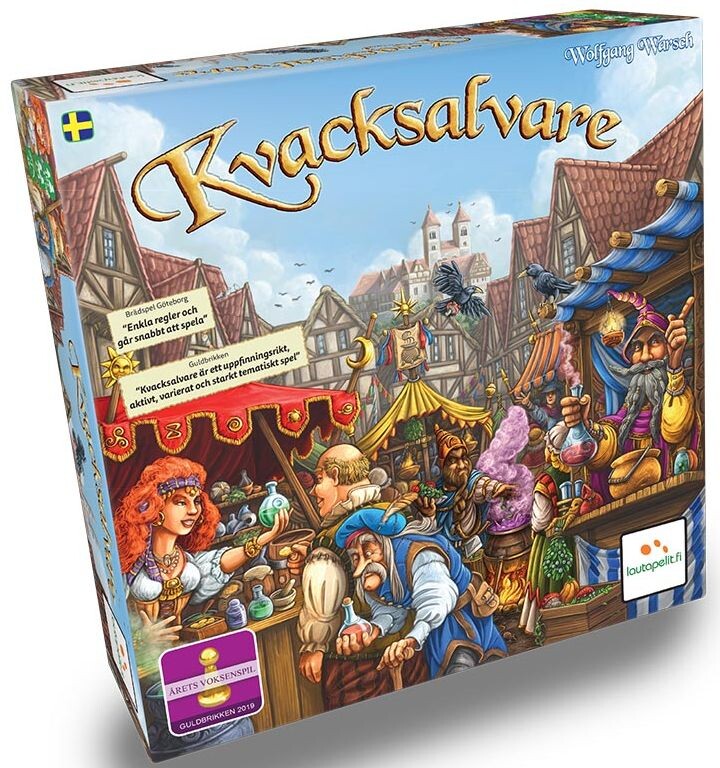 Kvakksalvare Brädspel Svensk utgåva