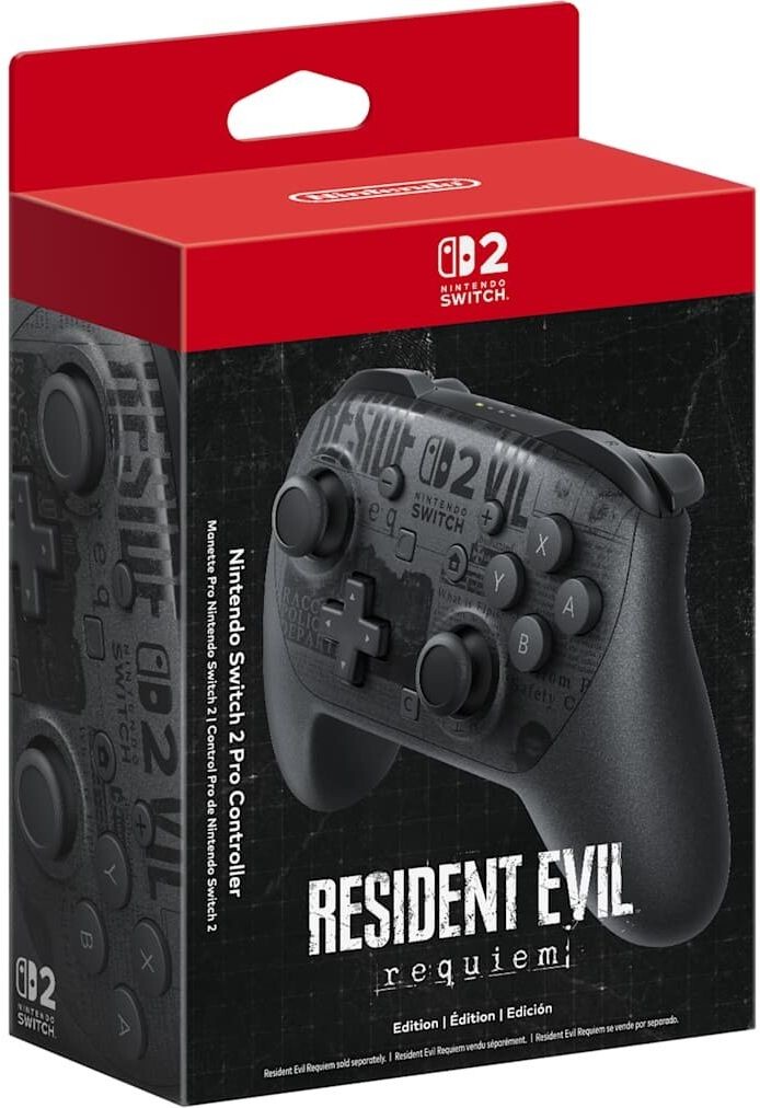 Nintendo Switch 2 PRO Controller RE Ed. Resident Evil Requiem Edition