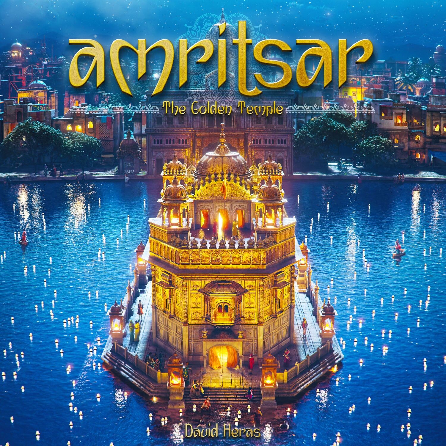 Amritsar the Golden Temple Brädspel