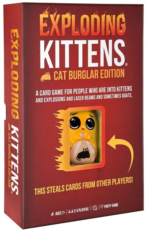 Exploding Kittens Cat Burglar Edition Kortspel