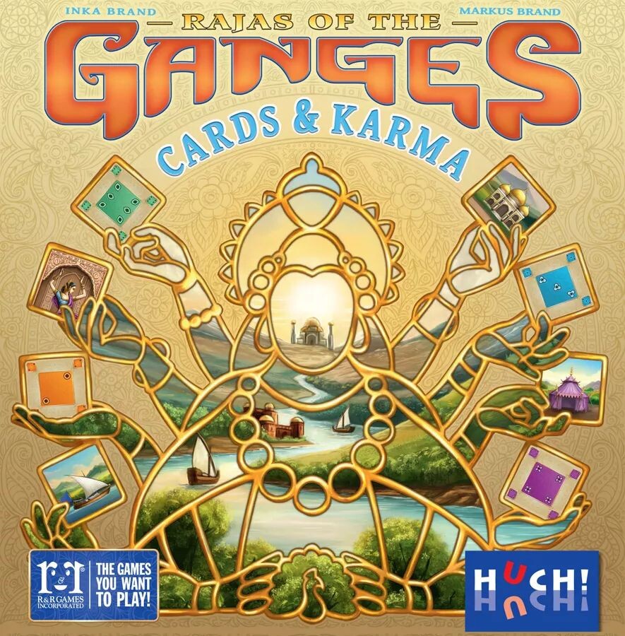 Rajas of the Ganges Cards & Karma Brädspel
