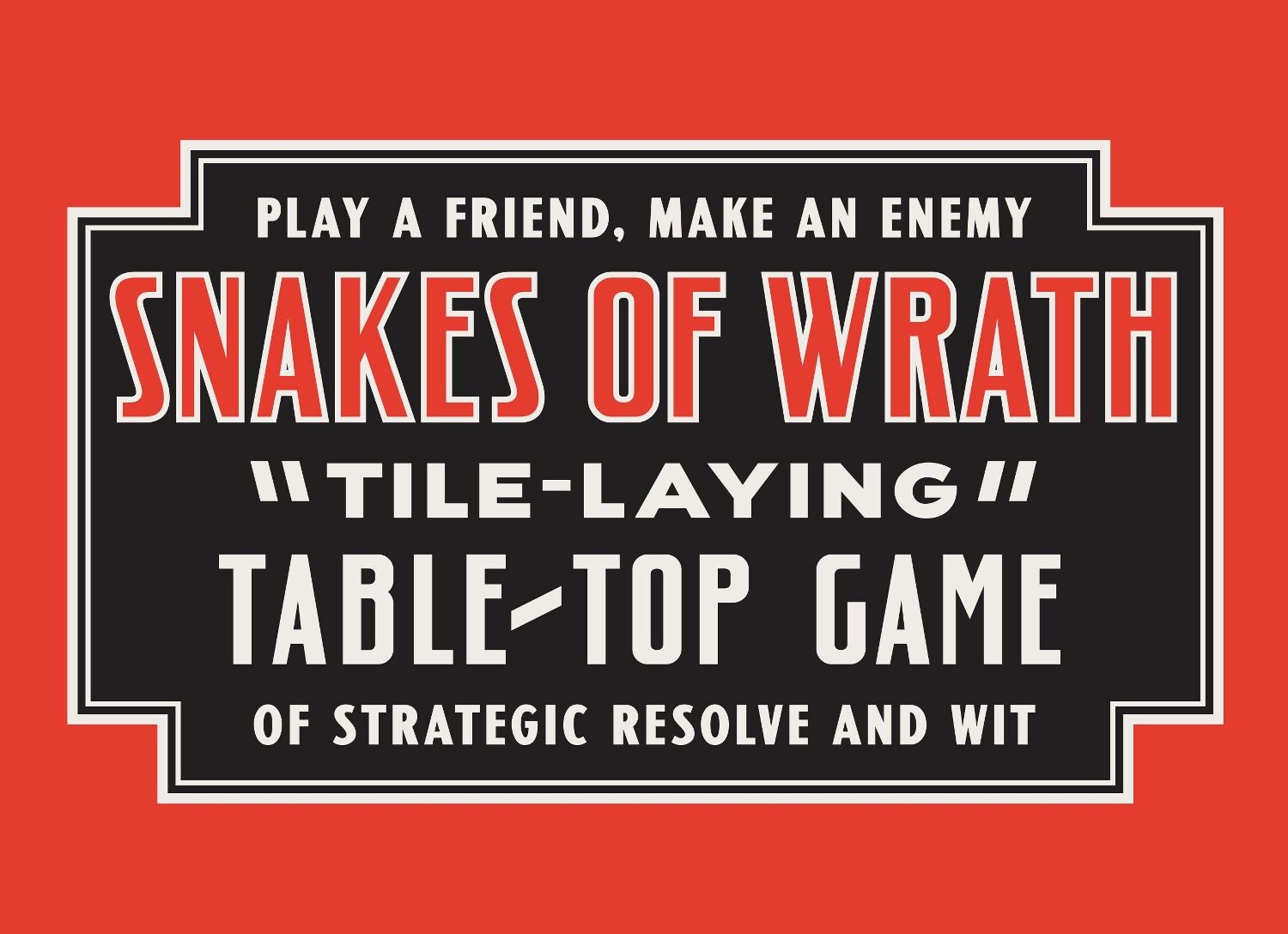 Snakes of Wrath Brädspel